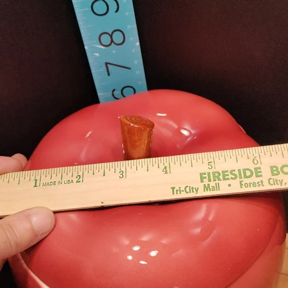 Otagiri 1984 large vintage apple cookie jar - Picture 16 of 16